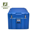 Casos de armazenamento de transporte de equipamentos militares rotomoldados e recipientes